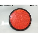 Round red reflector ULO 148
