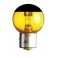 BA21d - Lampe 6V DPR2 jaune (tête noire)