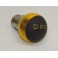 BA21d - Lampe 6V DPR2 jaune (tête noire)