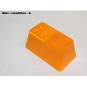 ML 3072 - Orange side marker lens with reflex reflector