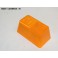 ML 3072 - Orange side marker lens with reflex reflector