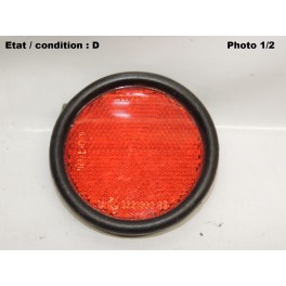 Catadioptre rond rouge PRO-PLAST
