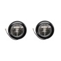Pair of complete H4 headlights with parking light