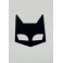 Black "Cat's head" vinyl sticker SEV MARCHAL 25x25mm