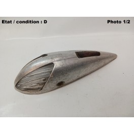 Front wing indicator light lens (alu)