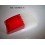 ARA 216D - Cabochon feu gabarit blanc/rouge droit