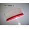 ARA 220B - Cabochon feu gabarit blanc/rouge