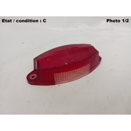 Cabochon feu arri&egrave;re + &eacute;clairage plaque immatriculation SCINTEX SANOR STL RP