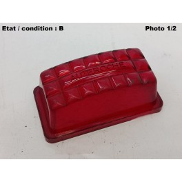 Red taillight lens AUTEROCHE (plastic)