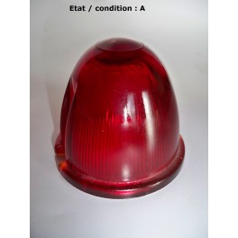 Red taillight lens AXO (glass)