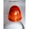 Cabochon feu clignotant orange "obus" AXO (verre)