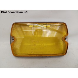 CIBIE 35 - Verre de phare longue port&eacute;e jaune (E2 136/128)