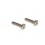 Pair of inox screws 16mm