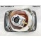 Left headlight H4 HELLA 1AE001103-03