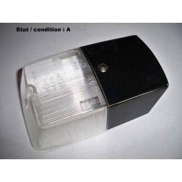 Left licence plate and reversing light lens SEIMA 40300