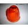 Cabochon feu orange clignotant "obus" AXO (verre)