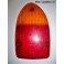 Left taillight lens LUCAS L801