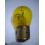 Bulb 6V 18/18W BA21d yellow