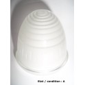 Red taillight lens SEIMA (glass)