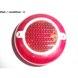 Cabochon feu arri&egrave;re avec feu plaque immatriculation SEIMA 522 (TPV 323)