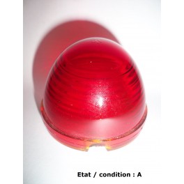 Cabochon feu rouge rouge BV
