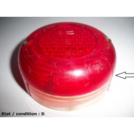 Cabochon feu arri&egrave;re avec feu plaque immatriculation SEIMA 522 (E2 21)