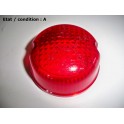 ARA 501 - Cabochon feu rouge (prismes)