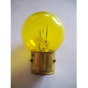 Lampe 24V 50W BA21s jaune (anti-brouillard ou longue-portée)