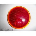 Red taillight lens (glass)
