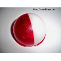 ARA 421 - Cabochon feu gabarit rouge / blanc