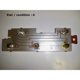 Platine feu arri&egrave;re gauche QUILLERY 25600