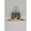 Lampe H2 12V 100W soudée sur porte-lampe