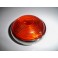 Cabochon feu clignotant en verre orange SEV MARCHAL 11587A