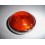 Cabochon feu clignotant en verre orange SEV MARCHAL 11587A