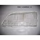 Left headlight glass H4 VALEO