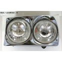 Left complete double headlight H4 + H1 CIBIE