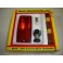 Kit feu anti-brouillard arrière chromé complet 12V BOSCH 0313103901