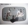 Dome light bulb holder SEIMA 713 (grey)