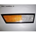 Left indicator front light lens AXO 3017