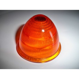SCINTEX R5 1839/14 - Cabochon feu ogival incolore ambr&eacute;