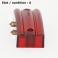 Cabochon feu gabarit rouge L'ETANCHE 001491