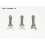 Screws kit (60mm) for 4-headlights kits MORETTE