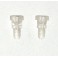 Paire vis spéciales polycarbonate 18mm