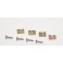 Headlight mounting kit (X3) VALEO 082771