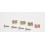 Kit de fixation carrosserie pour cuvelage de phare 3PF125