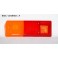 Left taillight lens SEIMA 609GP