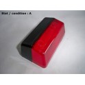 Cabochon feu gabarit noir et rouge ARA 027216