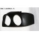 Left twin headlight cowl MORETTE