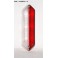 Cabochon feu gabarit rouge/cristal SEIMA 3021