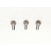 Kit of 3 special screws for taillight